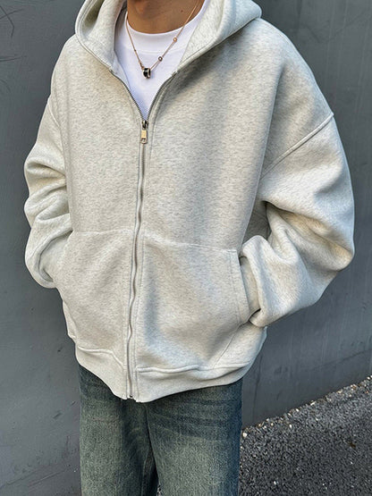 Oversized hoodie with built-in backpack