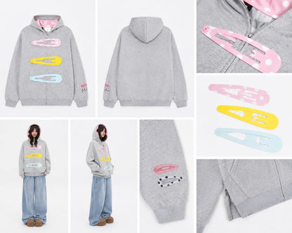 Harajuku Clip Hoodie