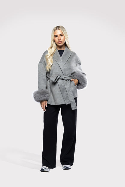 Wool Coat with Fur | Autumn edition