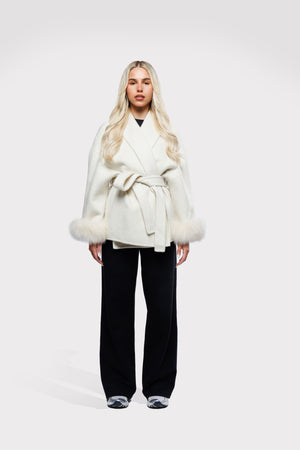 Wool Coat with Fur | Autumn edition