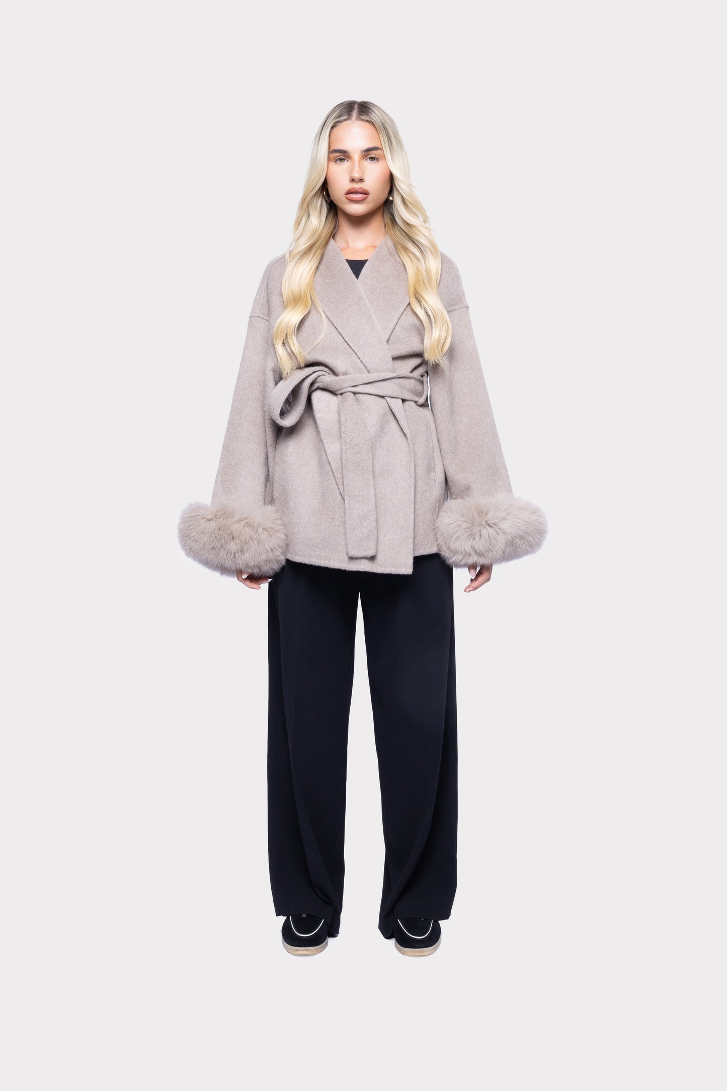 Wool Coat with Fur | Autumn edition